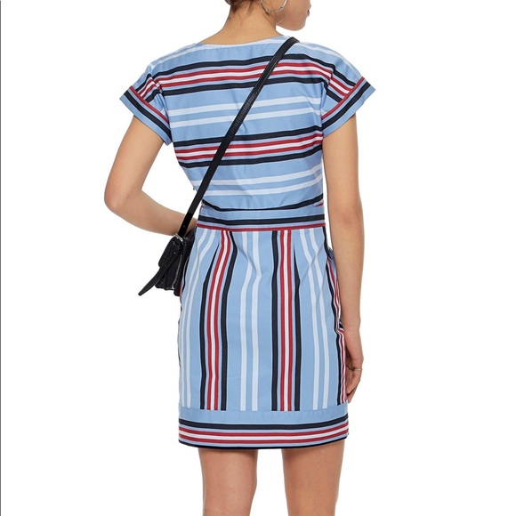 ⭐️HP⭐️ Love Moschino Striped Twill Mini Dress - Picture 5 of 10